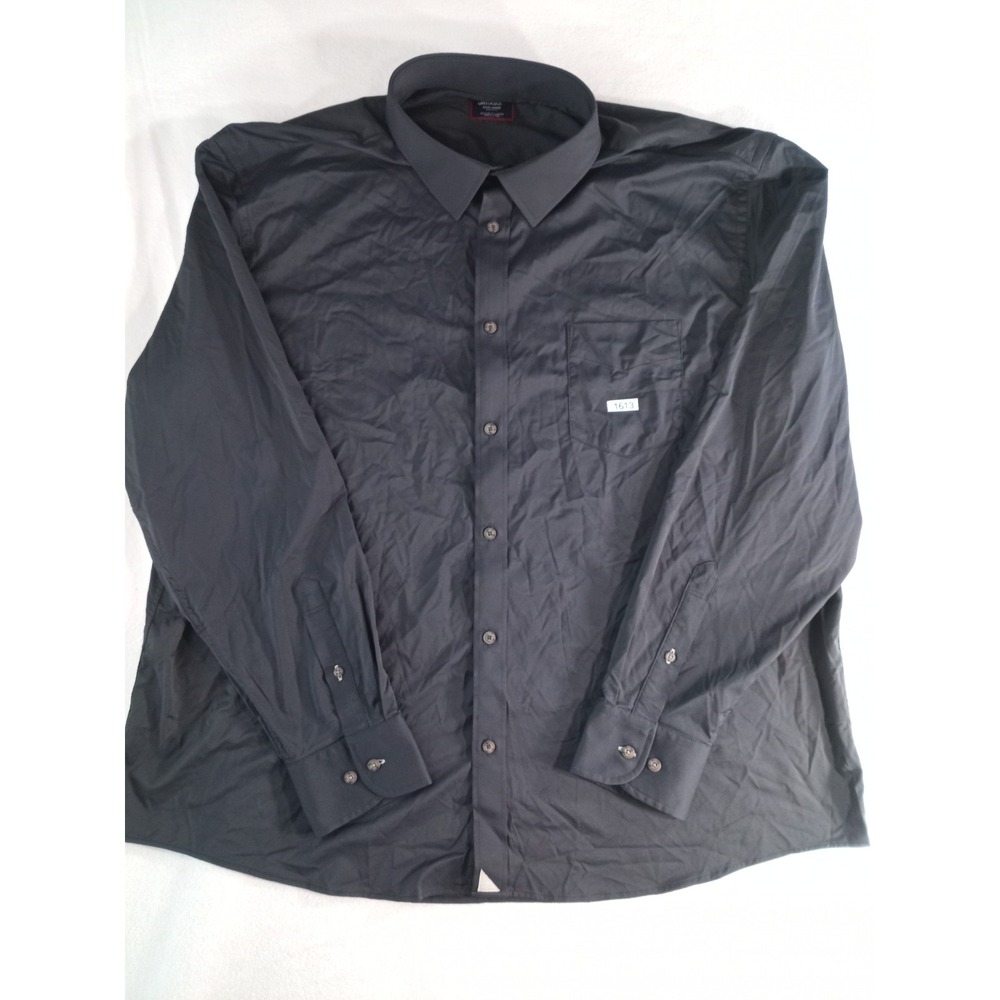 UNTUCKit Button Up Shirt Mens XXXL Gray Stretch Nylon Elastane Regular Fit